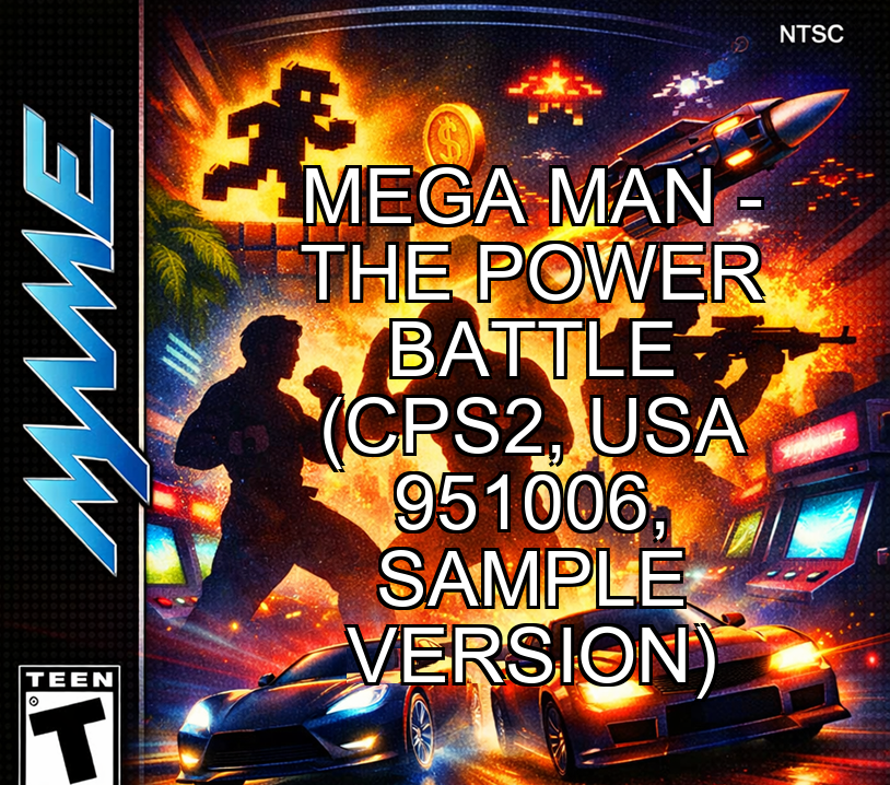 Mega Man - The Power Battle (CPS2, USA 951006, SAMPLE Version)